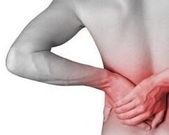 bolečine v hrbtu s prostatitisom