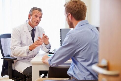 posvetovanje z zdravnikom za prostatitis